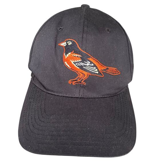 Baltimore Orioles Snapback Hat Embroidered Bird MLB Baseball Black Adjustable - Picture 1 of 14